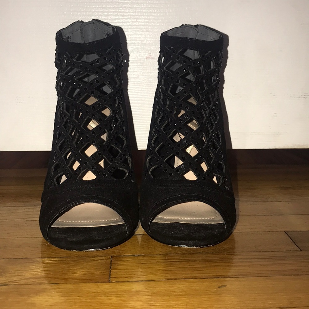 Black high heels